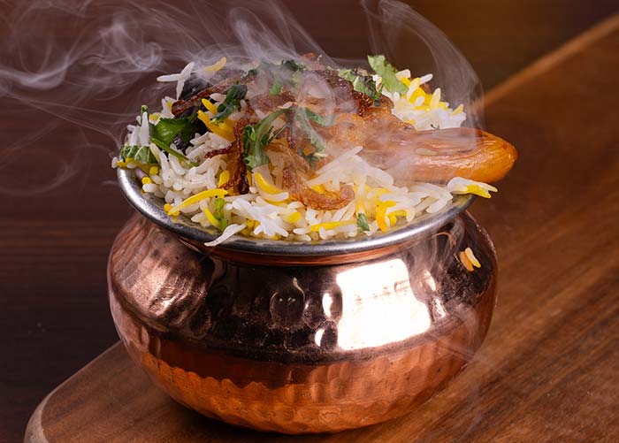 Vegetable Dum Biryani