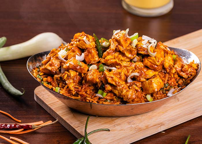 Schezwan Rice (Chicken)