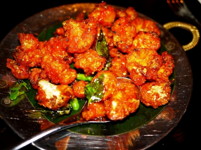 Cauliflower Kempu Bezule